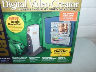 New Dazzle Multimedia DM 4100 USB Digital Video Creator