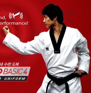 MOOTO Korean Taekwondo TKD Basic Dan DOBOK4 Uniforms