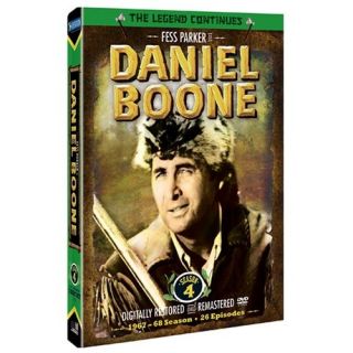 daniel boone season 4 dvd color 7 discs 1967 1968 26 episodes weades