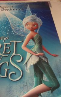 Tinkerbell Secret of The Wings DVD Movie Poster 1 Sided Original 26X40