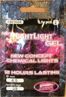Pesca 100 Unid Luz Quimica Nightlight Gel 4 5 x 39mm