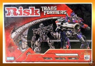 Risk Transformers Cybertron Battle Edition Board Game