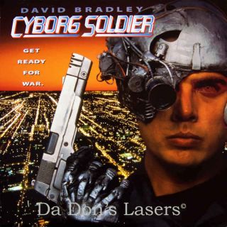 Cyborg Soldier New RARE Laserdisc Bradley Hunter Sci Fi