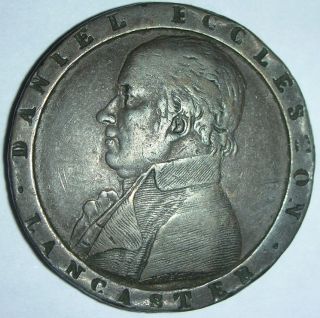 1794 Daniel Eccleston Half Penny