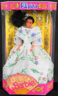 1991 FILIPINA BARBIE NRFB MIB Foreign Superstar face Philippines 1 500