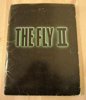  Fly II Press Kit 1989 Eric Stoltz Daphne Zuniga Lee Richardson