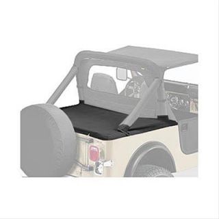 Bestop Soft Top Duster Deck Cover Polymer Cloth Black Jeep CJ7