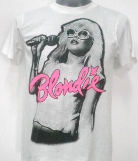 Blondie Debbie Harry T Shirt White Size Large