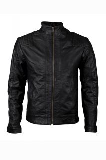  returns contact us declan black leather biker jacket 100 % genuine