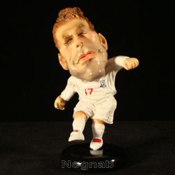 my  limited edition soccer player figures david beckham england