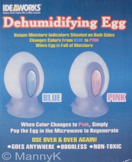 8x Dehumidifying Dehumidifier Egg Moisture Mould Damp Absorbing Absorb