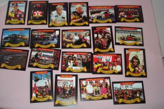 DAVEY ALLISON TEXACO STAR TEAM 20 CARD SET MAXX RACE CARDS 1992