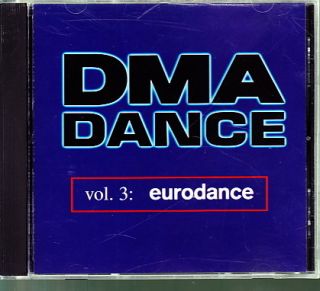 DMA Dance Vol 3 Eurodance  dance Trance DJ Mix  hits  minty CD