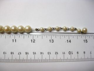 Vintage Faux Pearl Necklace Choker 13 15 SGDJapan