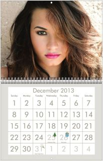  Demi Lovato 2013 Wall Calendar