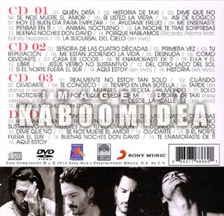 Ricardo Arjona Lo Esencial 3 CD DVD Exitos 3CDs 1DVD