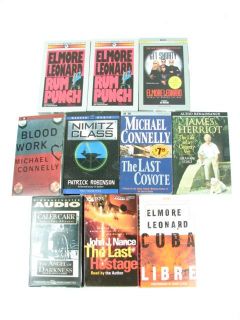 & Thriller Science Fiction Literature Cassette Audio Books Sedaris
