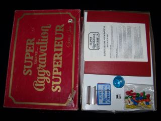 Super Deluxe Aggravation 100 Complete Boardgame 1984 Lakeside Game