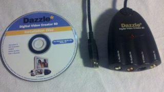 Dazzle Digital Video Creator 80 DVC 80 Capture Card Device with