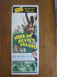 Hell on Devils Island Whipping Post Shackled Black Man VG