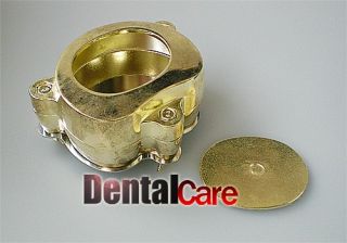 Dental Lab Gilt Aluminum Dental Denture Cleaner Flask