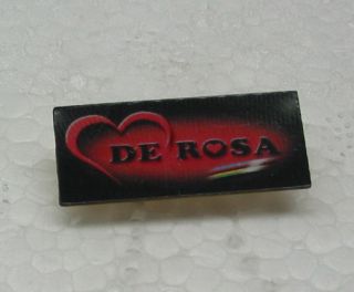  DeRosa Bicycle Lapel Badge Pin