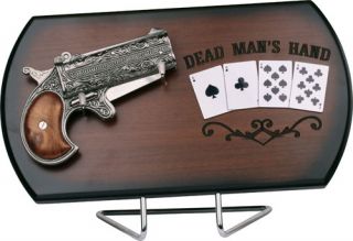 Poker Player Game Card Hand Derringer Revolver Pocket Pistol Folding