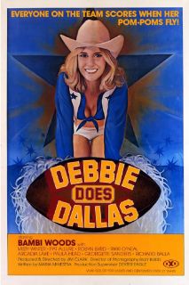  Vintage Classic Adult Movie Poster Print Debbie Does Dallas
