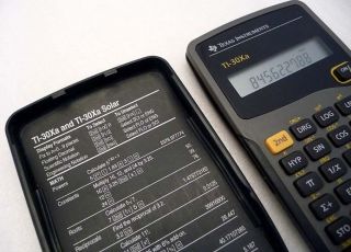 Texas Instruments TI 30XA Scientific Calculator Case