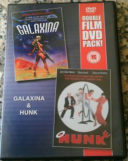 Hunk Galaxina RARE Double Feature DVD Stratten Nelson 787364704996