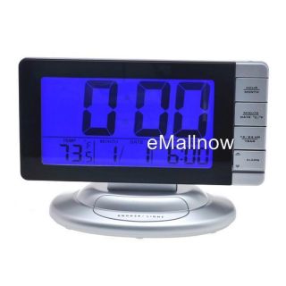   Large LCD Snooze Multifunction Digital Alarm Table Desktop Clock