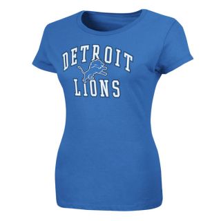 Detroit Lions Blue Womens Forward Progress T Shirt