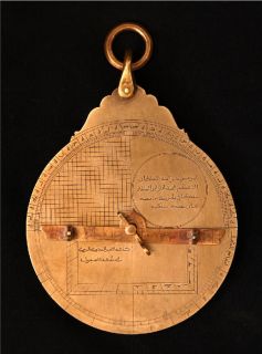 this is an original functioning astrolabe only made recently in