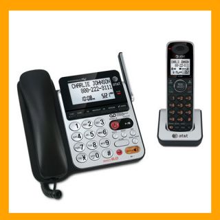 At T DECT 6 0 Digital Corded Cordless Answering System