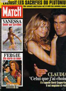 Claudia Schiffer David Copperfield Paris M 94 Vanessa P
