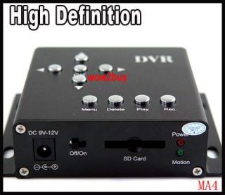 Portable High Definition MINI DVR Camera Video SD CARD RECORDER