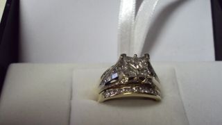 Beautiful Diamond Ring with Multi Diamond Center Must See