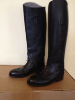 Dehner Uniform Boots for Men USA Size 8 Handmade in USA