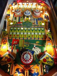 1967 Williams Magic City Pinball Machine