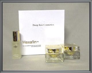 Deep Sea Cosmetics DSC Hexalin Kit 3 Full Size Mask Cream Serum