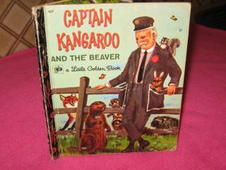  KANGAROO & The BEAVER Hb ©1973 Little Golden Book Sydney Australia