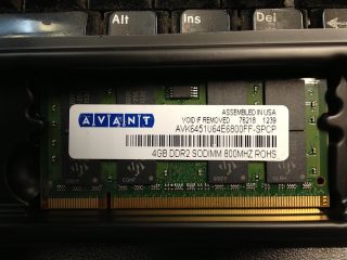 New 4GB 1x 4GB DDR2 800 MHz PC2 6400 SODIMM Laptop Memory RAM