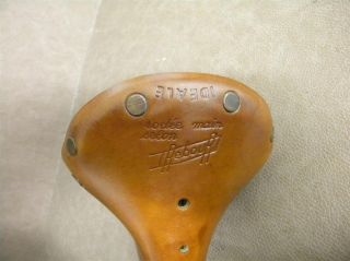 Ideale Saddle Ideale TB 80 Type Record Brown Color NOS