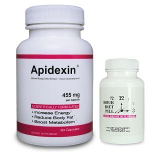Apidexin and 72 Hour Diet Pill Strong Weight Loss Pill Combine with