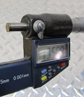 PRECISION 0   1 ELECTRONIC DIGITAL OUTSIDE MICROMETER .001