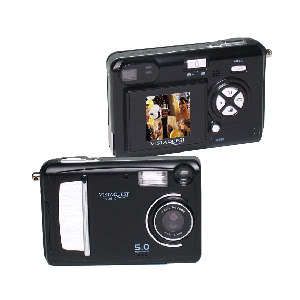  510 5MP Digital Camera w 4 AAA Rechargeable Batteries Charger