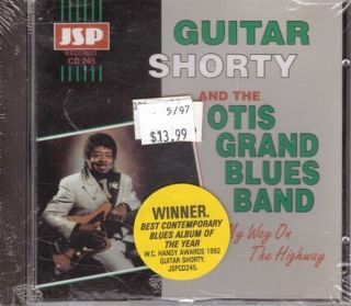 CD GUITAR SHORTY & The Otis Grand Blues Band   My Way On The Highway