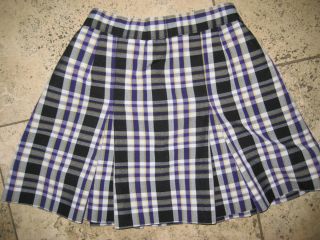 Plaid Skirt Size Junior 3 by Dennis Uniforms Uniform