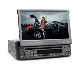 OEM 7 Single DIN Digital Car Stereo DVD Player TV Tuner Touch Screen