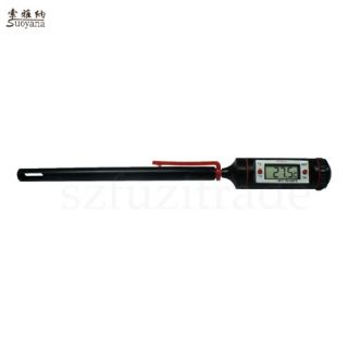 New Digital LCD Probe Barbecue Thermometer Outdoor Indoor Stainless